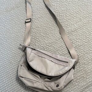 Lululemon Athletica Cream Crossbody Bag